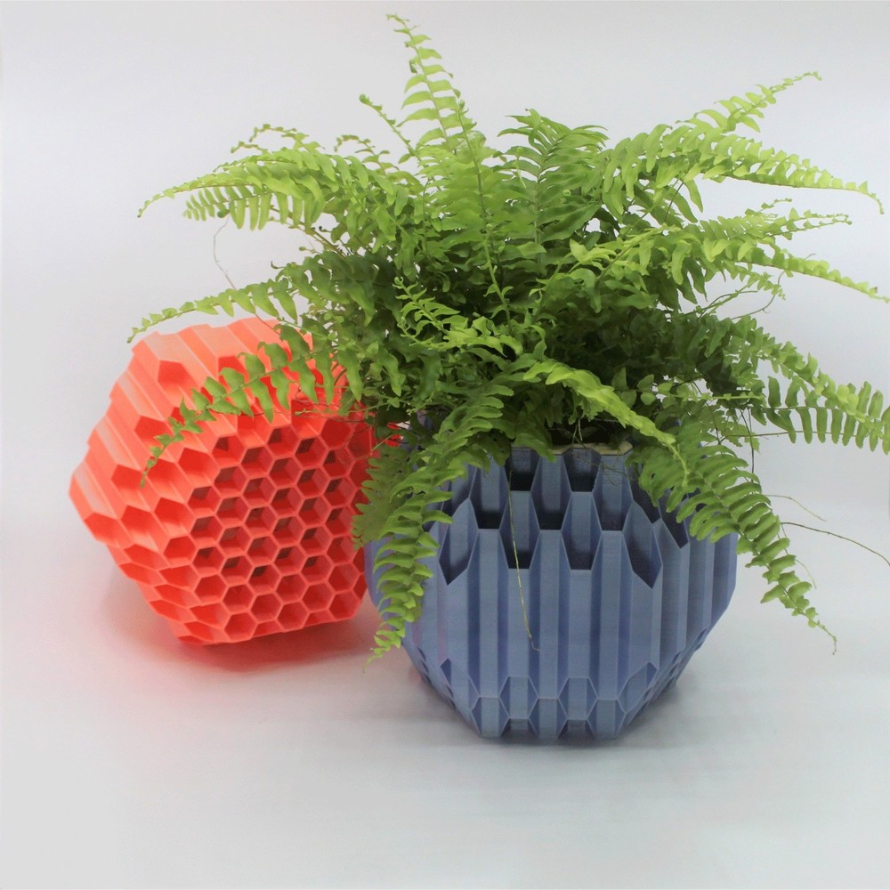 3DPPA Hegaxon Overload Self-Watering Planter /Planter Decor for Dinner Table